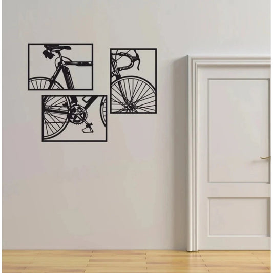 Generic Cycle Serenity Wood Bicycle Wall Decor