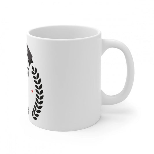 Generic Ceramic 2nd Anniversary Printed Coffee Mug (Color: White, Capacity:330ml) - Aura Living Gear
