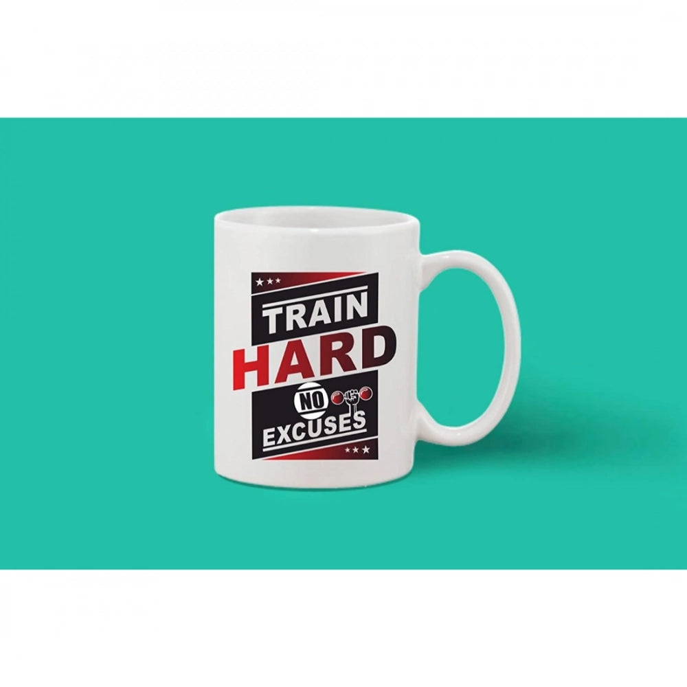 Aura Living Gear Printed Ceramic Coffee Mug - 1 Pieces, White, 11oz