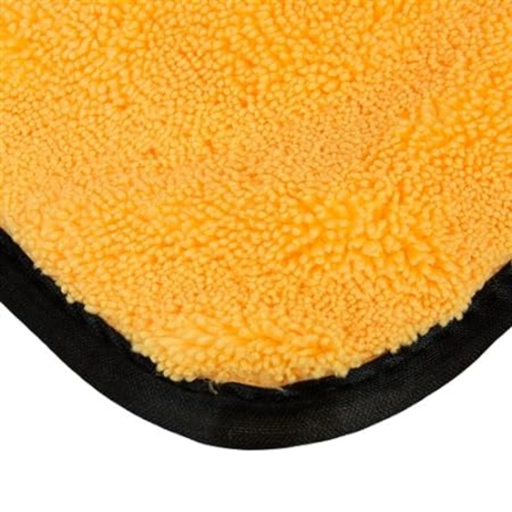 Aura Living Gear Microfiber Cloth Yellow And Black (Yellow And Black)