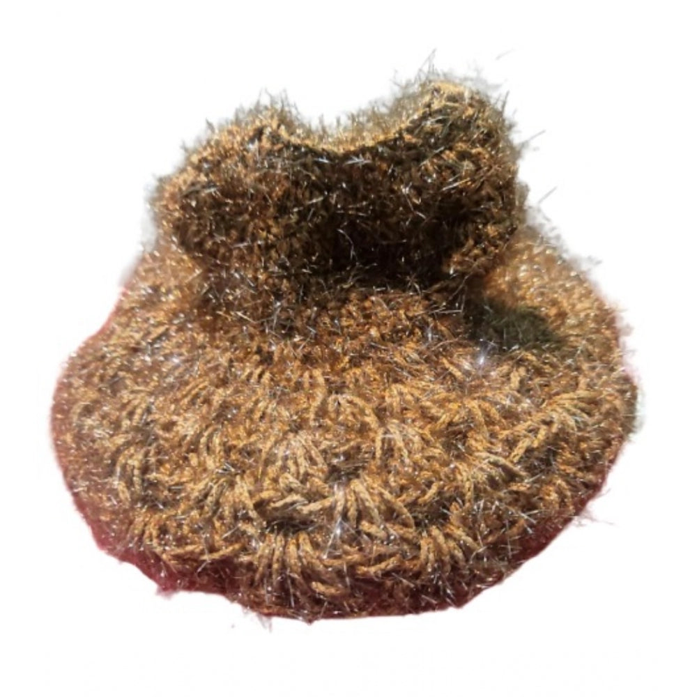 Aura Living Gear Laddu Gopal Tharad Dress Size: 0 To 6 (Multicolor)