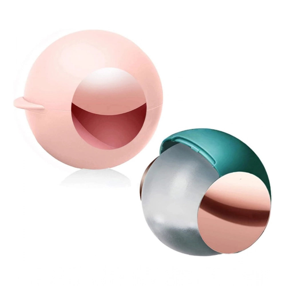 Aura Living Gear Plastic Remover Sticky Ball for Clothes Gel Lint Roller (Maroon)