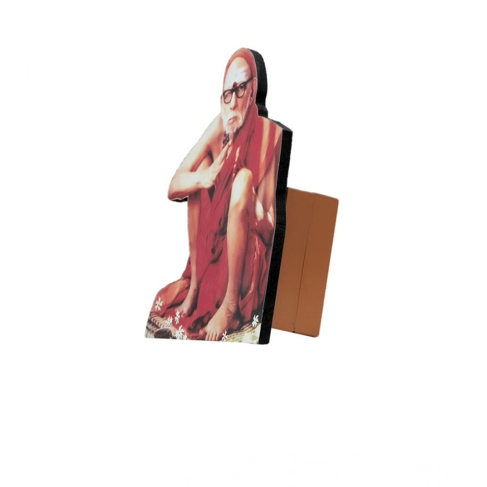 Aura Living Gear Wooden Kanchi Sri Sankaracharya Maha Periyava Table Top Devotional Player (Multicolor)
