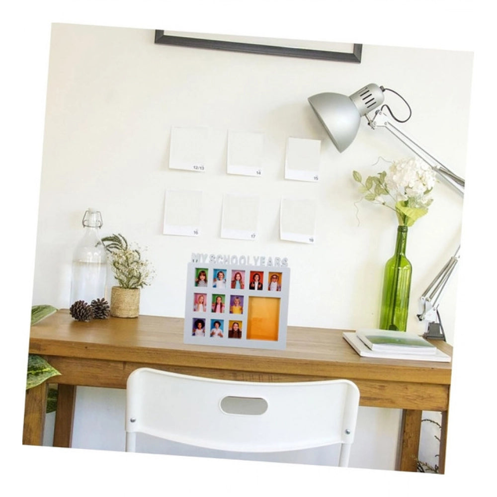 Aura Living Gear Acrylic School Years Photo Frame (Multicolor)