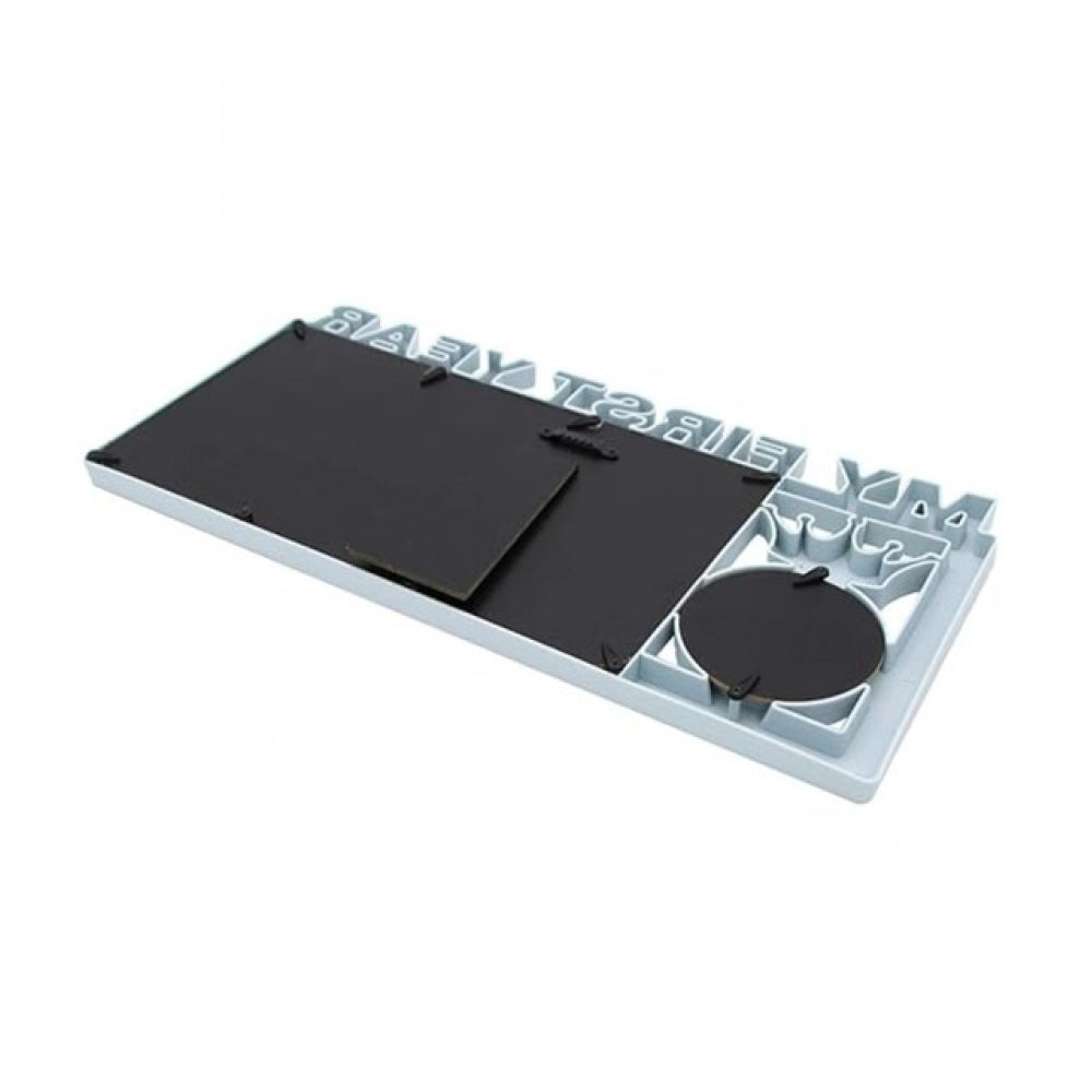 Aura Living Gear Acrylic Newborn Baby First Year Photo Frame (Multicolor)