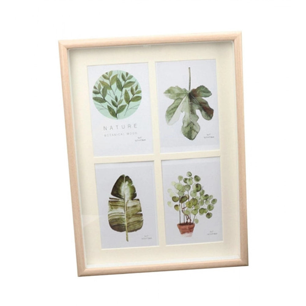 Aura Living Gear Acrylic Four Collage In One Frame To Add Any Images (Multicolor)