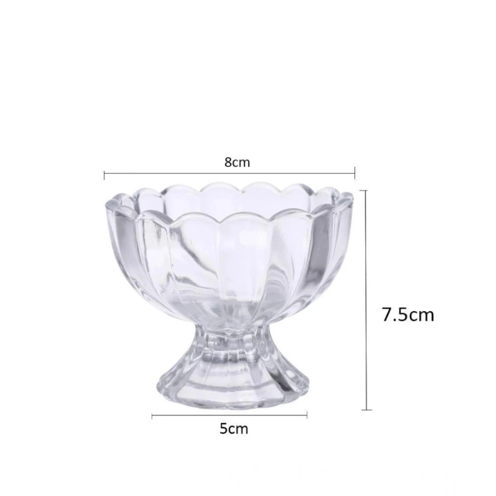 Aura Living Gear Unbreakable Plastic Dessert And Ice Cream Bowls – Set of 6 for Serving Salad, Fruits And More (Color: Assorted )