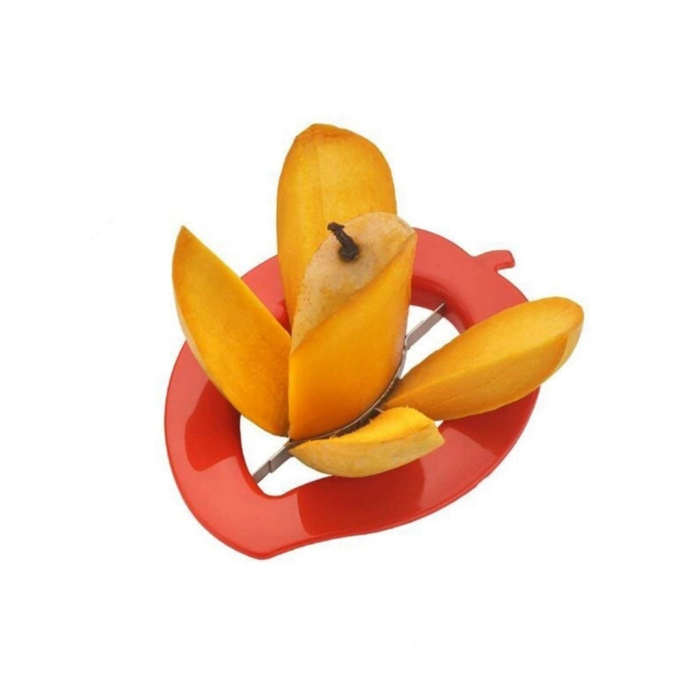 Aura Living Gear Pack of 5_Mango Cutter And Slicer Tool – with Stainless Steel Blades (Color: Assorted )