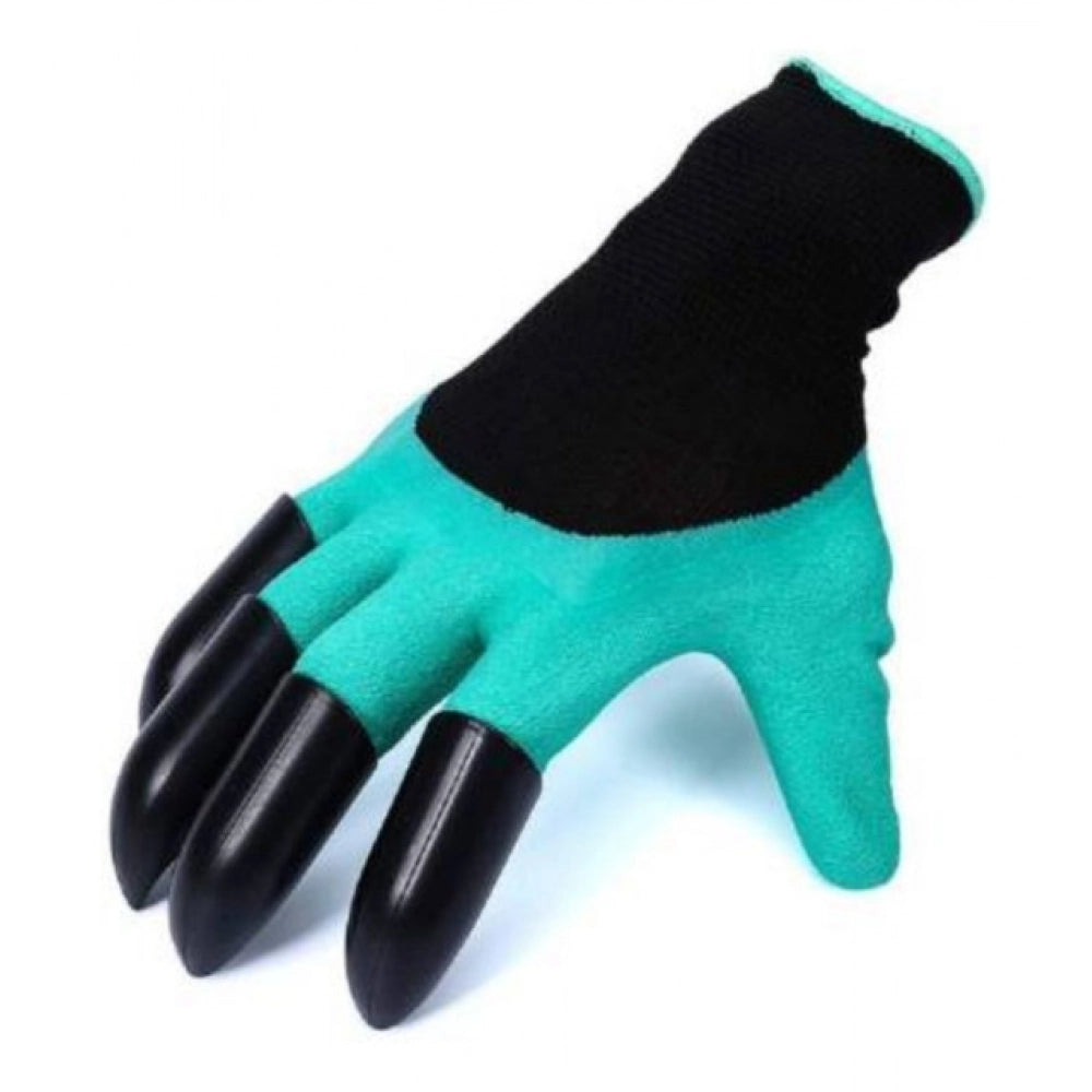 Aura Living Gear Pack Of 2_Heavy Duty Garden And Farming Gloves – Durable Protective Gloves (Color: Assorted )