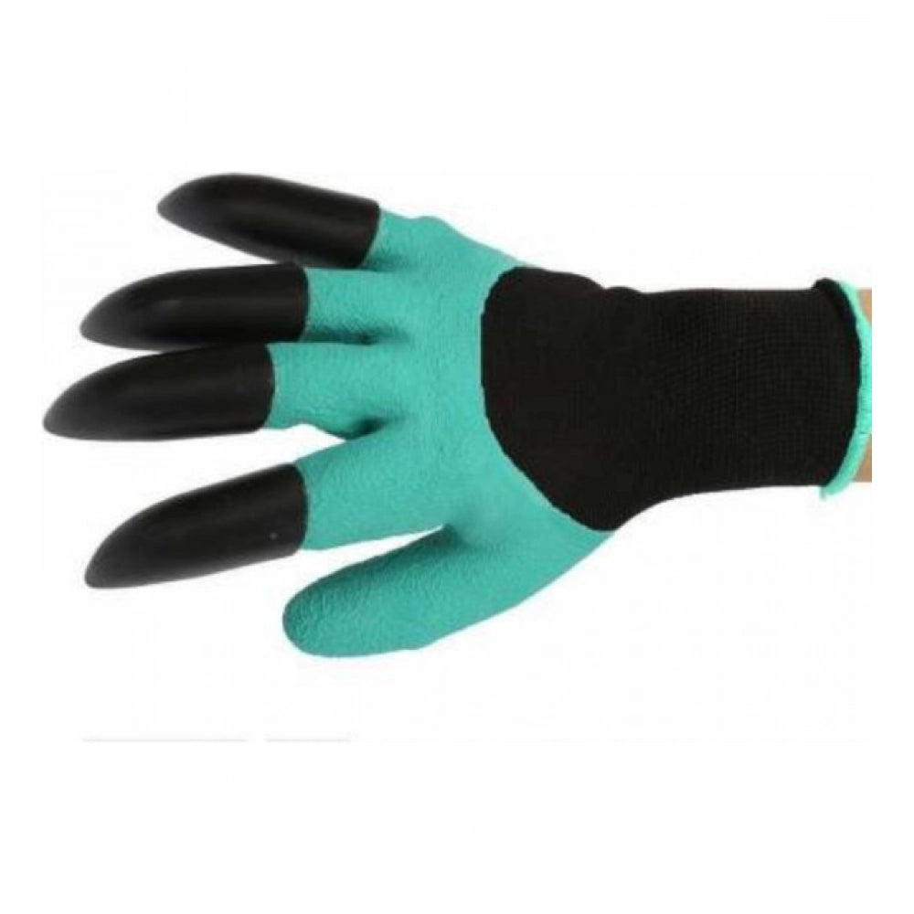 Aura Living Gear Pack Of 2_Heavy Duty Garden And Farming Gloves – Durable Protective Gloves (Color: Assorted )