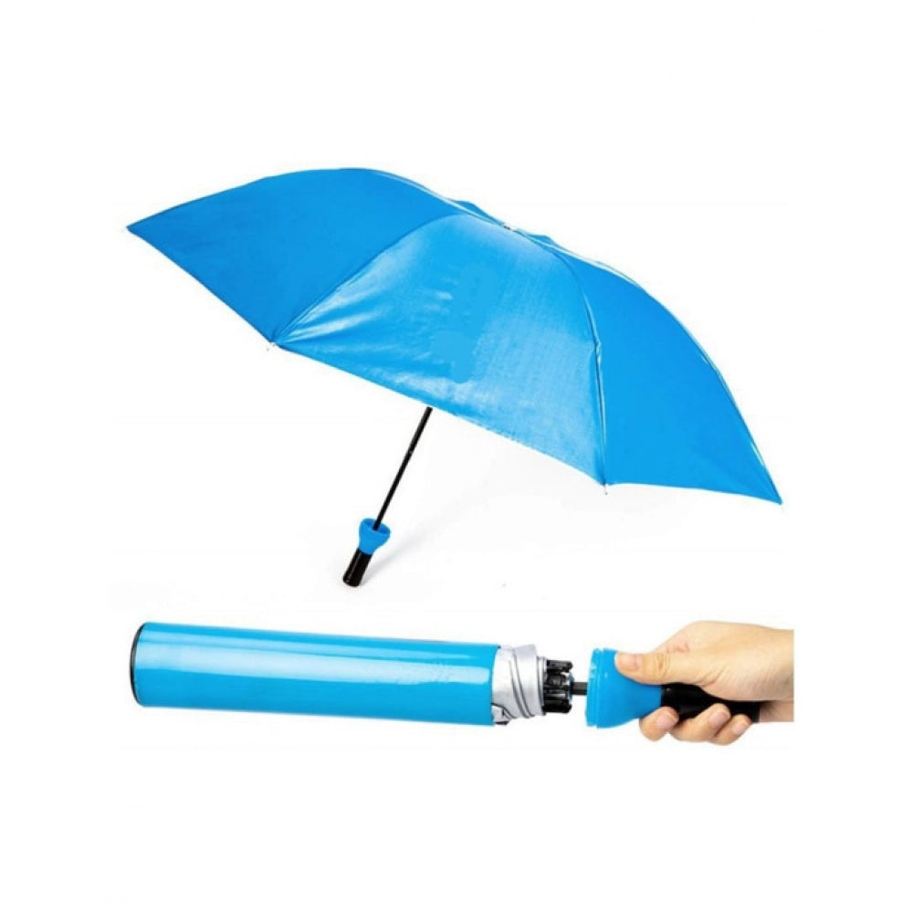 Aura Living Gear Bottle-Shaped Umbrella – Compact Foldable Rain Protection (Color: Assorted )