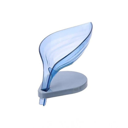 Generic Pack Of 2_Leaf-Shaped Soap Holder – Stylish Bathroom Soap Dish (Color: Assorted )
