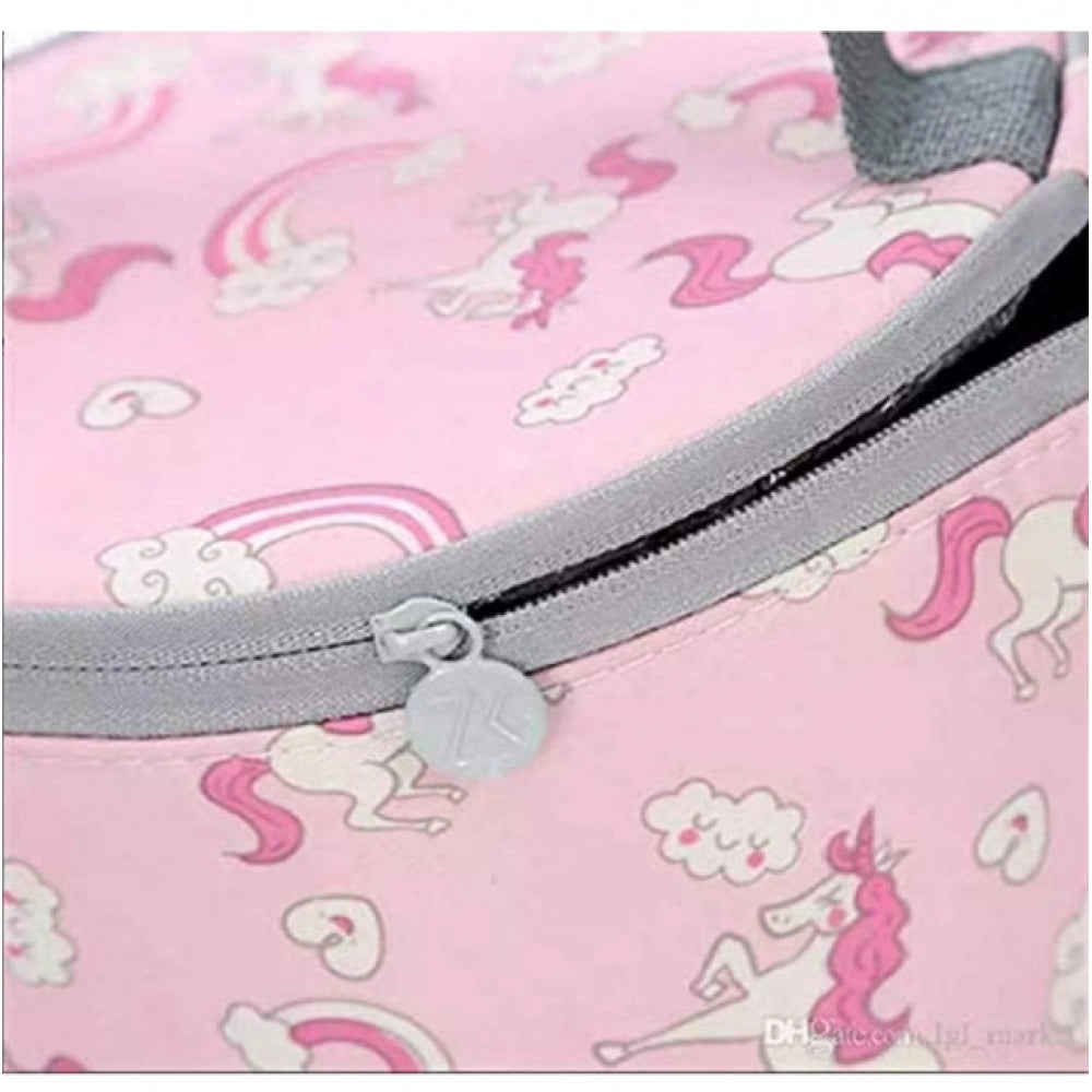 Aura Living Gear Round Travel Lunch Bag – Portable Office Bag for Men And Women (Color: Assorted )