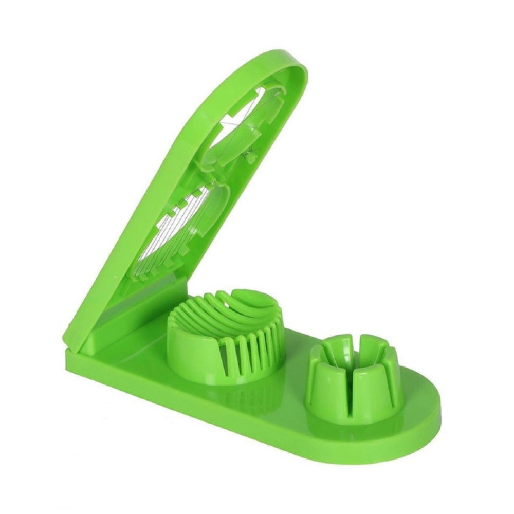 Aura Living Gear Pack of 2_2-in-1 Egg And Mushroom Slicer – (Color: Assorted )