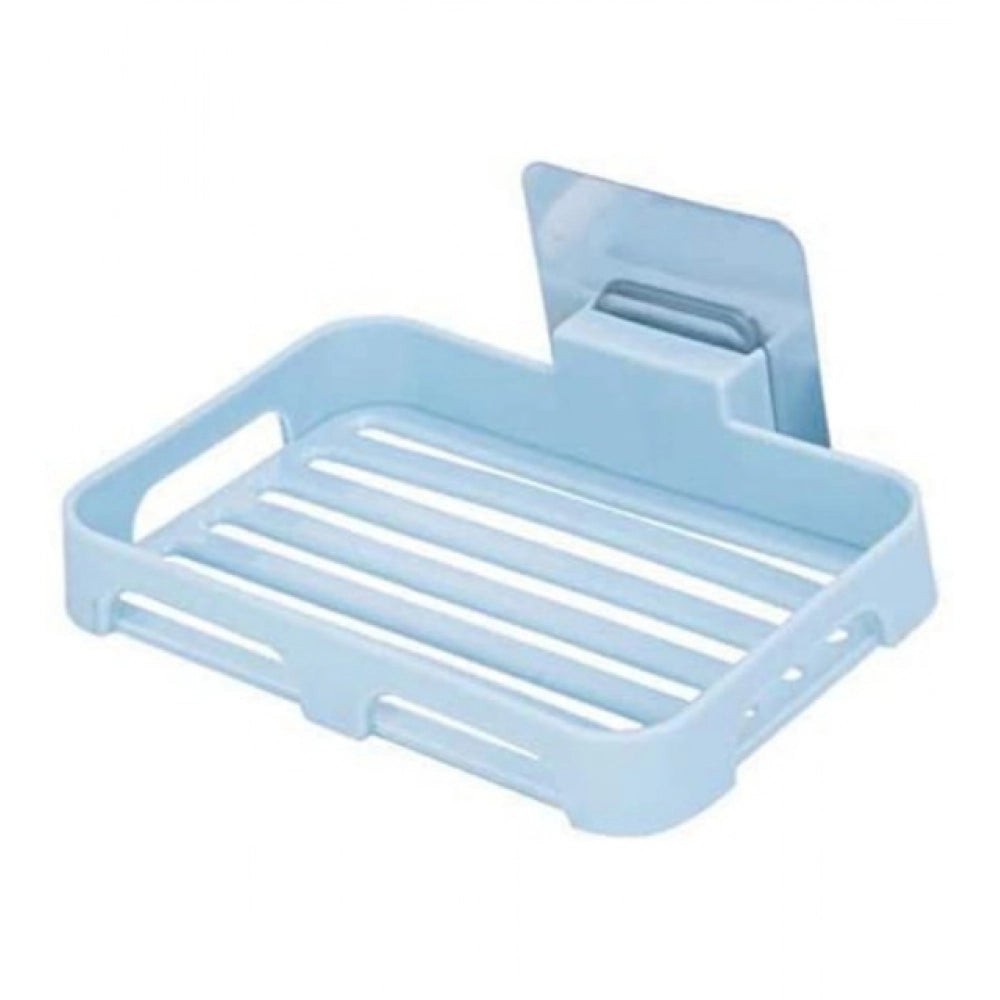 Aura Living Gear Pack of 5_Magic Sticker Soap Holder – Wall-Mount Soap Organizers (Color: Assorted )