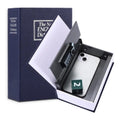 Aura Living Gear Secret Book Safe with Number Locker (Blue)