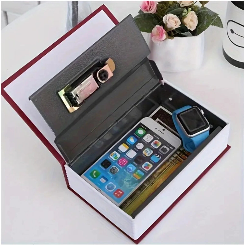 Aura Living Gear Secret Book Safe with Number Locker