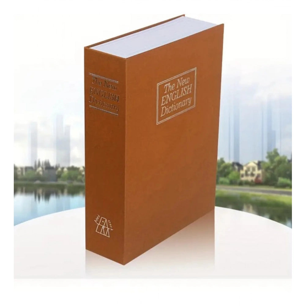 Aura Living Gear Secret Book Safe with Number Locker