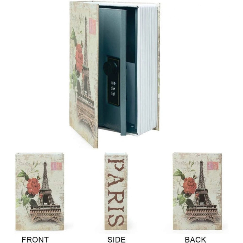 Aura Living Gear Secret Book Safe with Number Locker