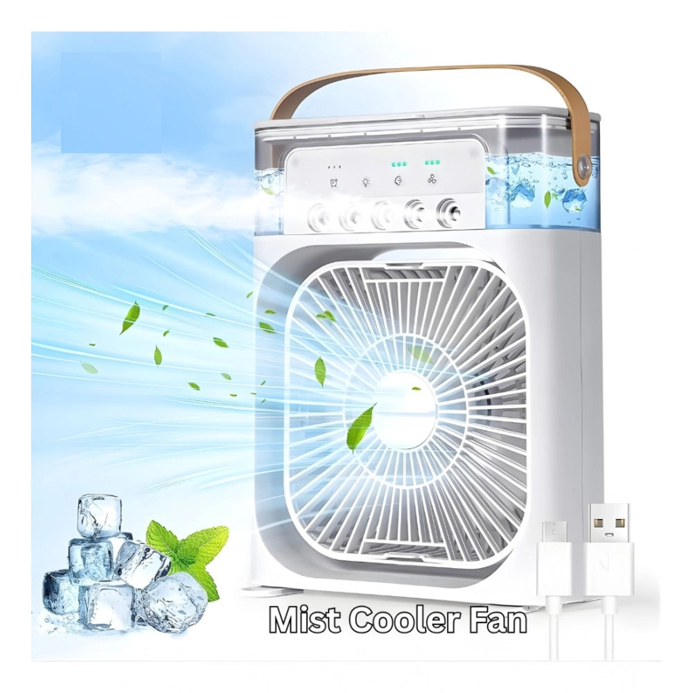 Aura Living Gear Plastic Air Fan with LED Nightlight