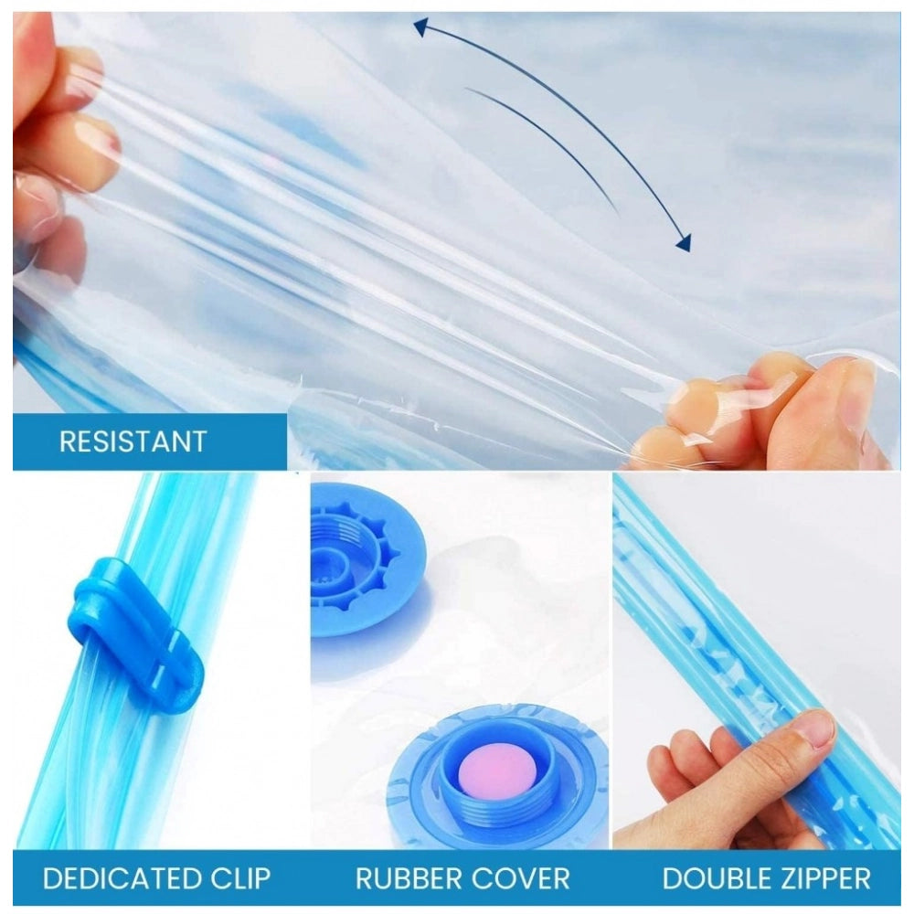 Aura Living Gear Plastic Vacuum Storage Bags with Hand Pump