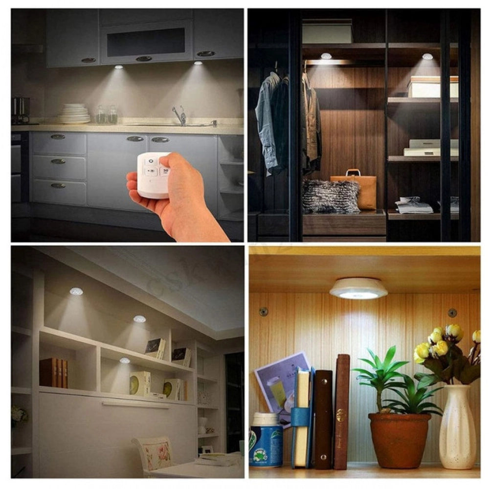 Aura Living Gear Plastic COB LED Lights with Wireless Remote Control Hot