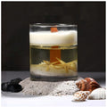 Aura Living Gear Soya Wax, Glass Scented Star Fish Gel Candle