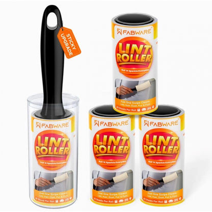 Generic Pet Hair Remover 1 Handle And 4 Refill Totally 240 Sheets (White)