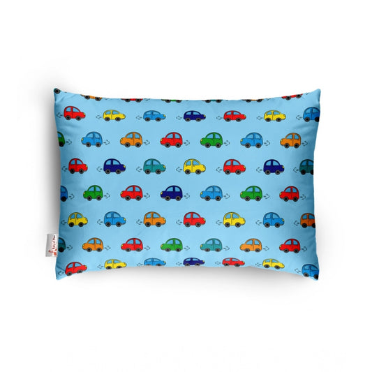 Generic Soft Plush Printed Baby Infant Pillow for Kids Age 1 To 5 Years (Sky Blue)