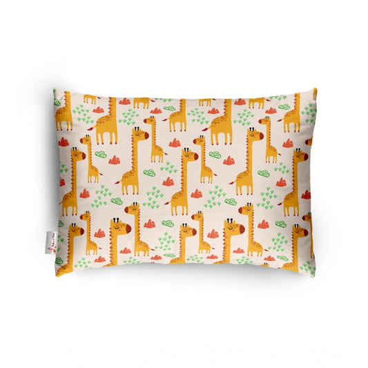 Generic Soft Plush Printed Baby Infant Pillow for Kids Age 1 To 5 Years (Mustard)