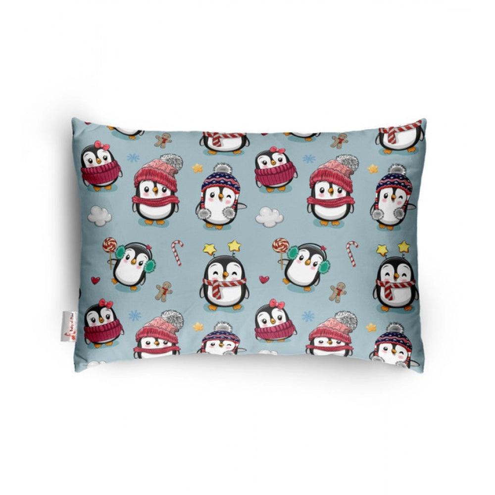 Generic Soft Plush Printed Baby Infant Pillow for Kids Age 1 To 5 Years (Grey)