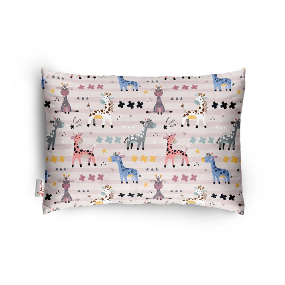 Generic Soft Plush Printed Baby Infant Pillow for Kids Age 1 To 5 Years (Multicolor)