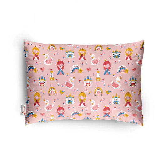 Generic Soft Plush Printed Baby Infant Pillow for Kids Age 1 To 5 Years (Pink)