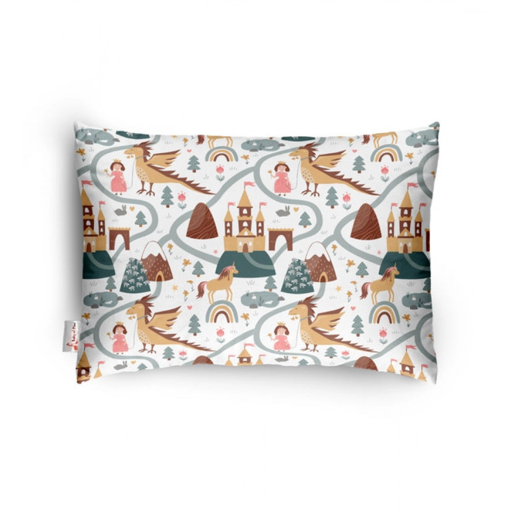 Generic Soft Plush Printed Baby Infant Pillow for Kids Age 1 To 5 Years (Multicolor)