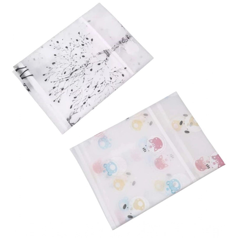 Aura Living Gear Refrigerator &amp; Microwave Oven Cover – Dustproof, Waterproof, and Heat-Resistant Protective Organizer (Color: Assorted )