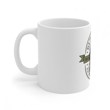 Generic Ceramic Gorila Desing Printed Coffee Mug (Color: White, Capacity:330ml) - Aura Living Gear