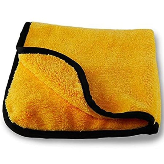Generic Microfiber Cloth Yellow And Black (Yellow And Black) - Aura Living Gear