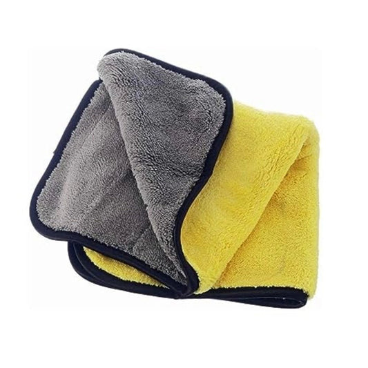 Generic Microfiber Cloth Yellow And Black (Yellow And Black) - Aura Living Gear