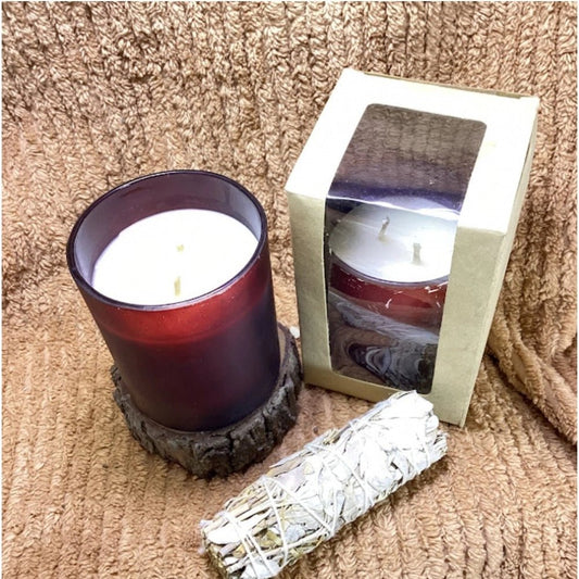 Generic Pack Of_1 Soy Wax And Bees Wax Blend Candles Liquid Volume 160 - Aura Living Gear