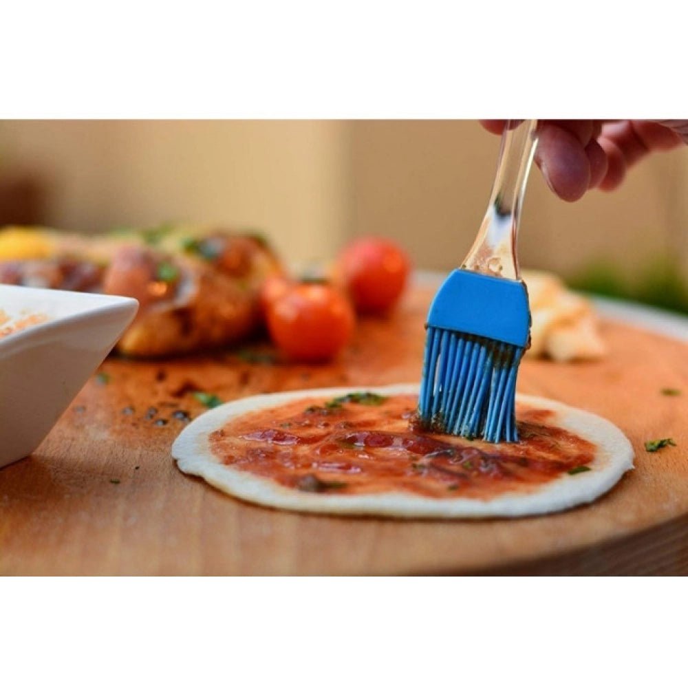 Generic Pack Of 10_Silicone Oil Brush – Heat Resistant Cooking And Baking Basting Brush (Color: Assorted ) - Aura Living Gear