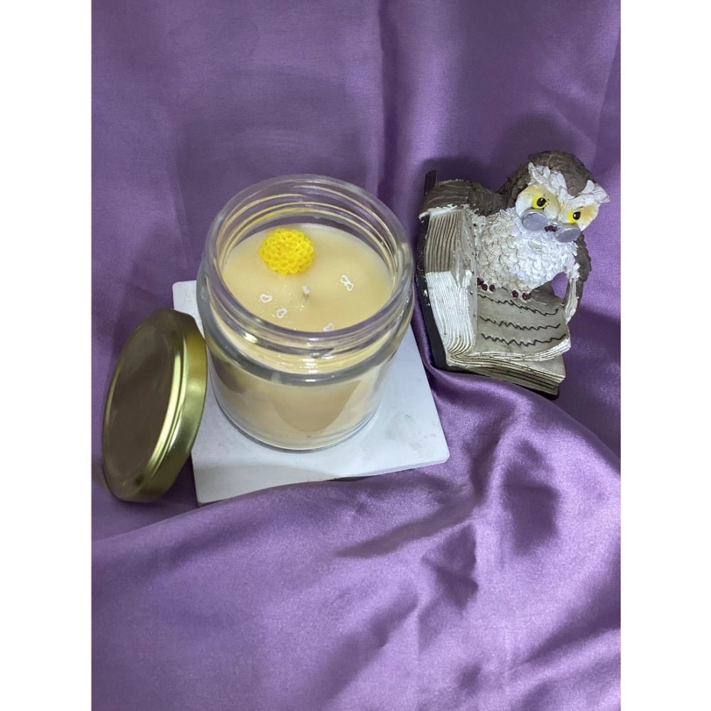 Generic Pack Of_2 Soy Wax And Bees Wax Blend Candles Liquid Volume 130 - Aura Living Gear