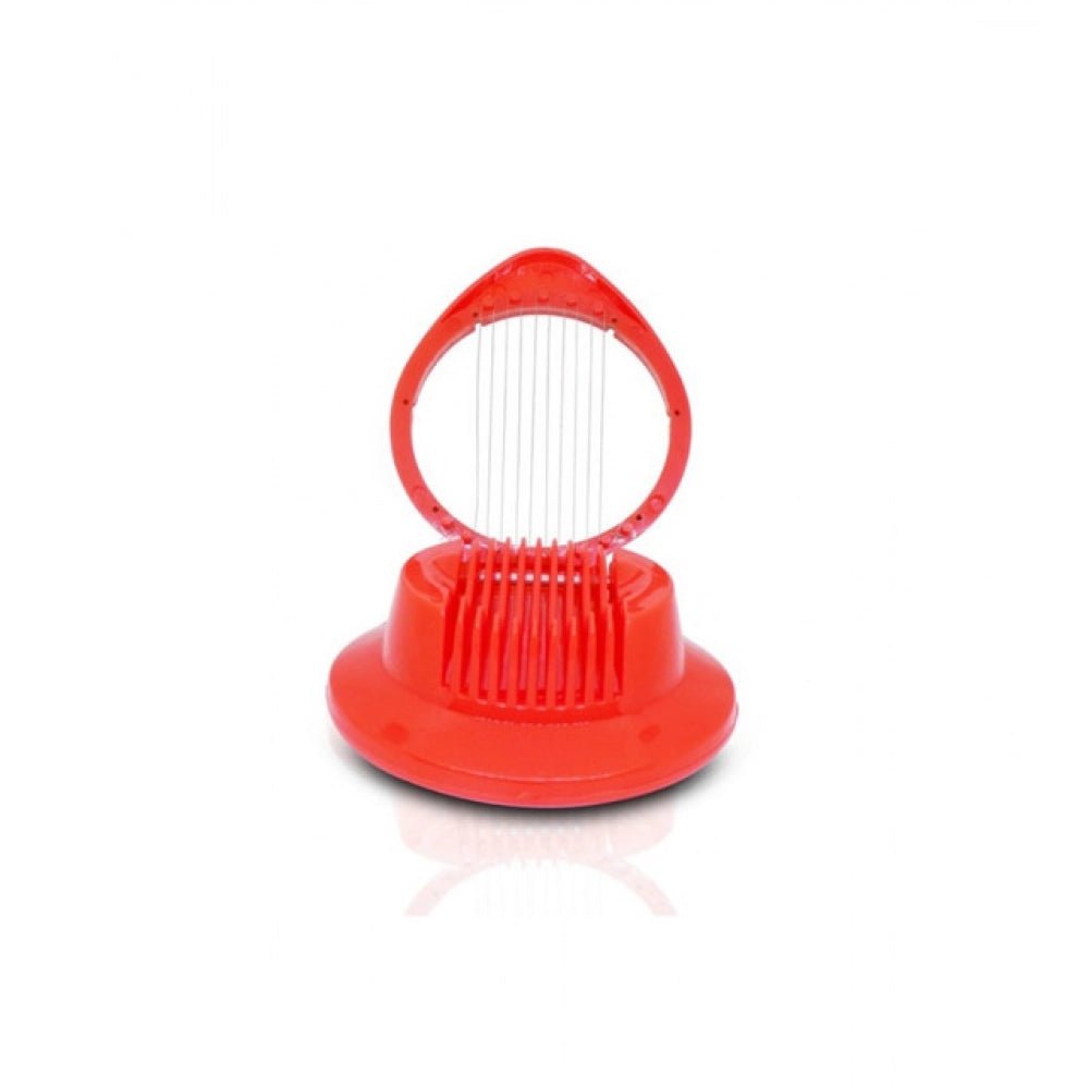 Generic Pack of 4_Plastic Egg Slicer – Stainless Steel Wire Egg Cutter for Even Slices (Color: Assorted ) - Aura Living Gear