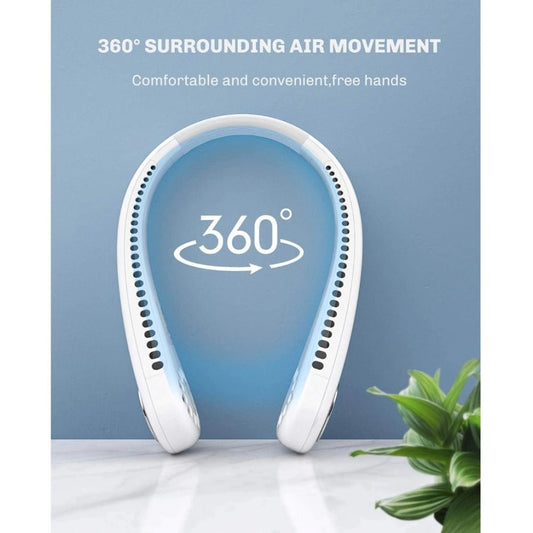 Generic Plastic USB Rechargeable Wearable Neck Fan - Aura Living Gear