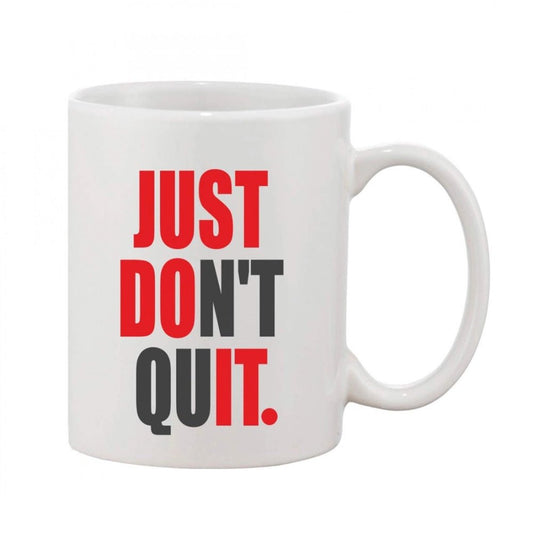 Generic Printed Ceramic Coffee Mug - 1 Pieces, White, 11oz - Aura Living Gear