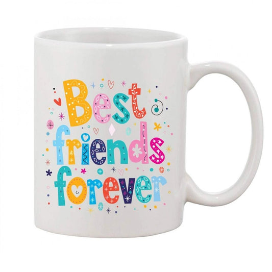 Generic Printed Ceramic Coffee Mug - 1 Pieces, White, 11oz - Aura Living Gear
