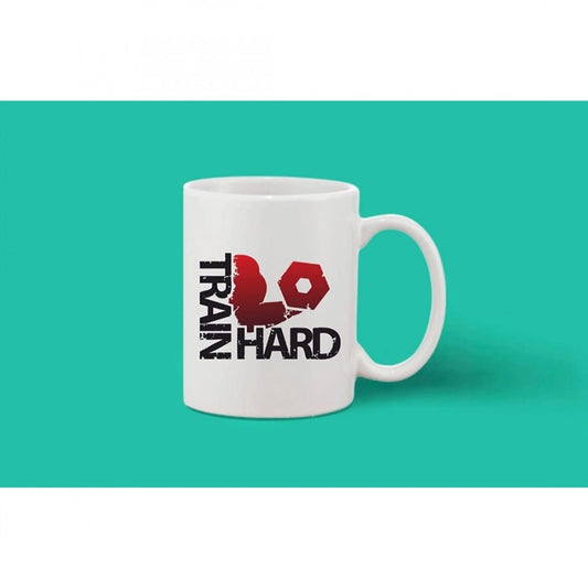 Generic Printed Ceramic Coffee Mug - 1 Pieces, White, 11oz - Aura Living Gear