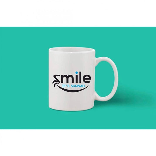 Generic Printed Ceramic Coffee Mug - 1 Pieces, White, 11oz - Aura Living Gear