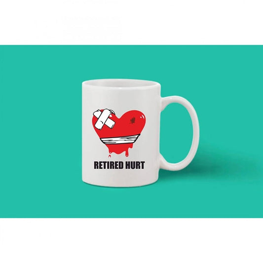 Generic Printed Ceramic Coffee Mug - 1 Pieces, White, 11oz - Aura Living Gear