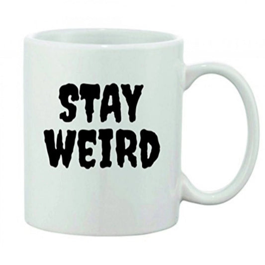 Generic Printed Ceramic Coffee Mug - 1 Pieces, White, 11oz - Aura Living Gear
