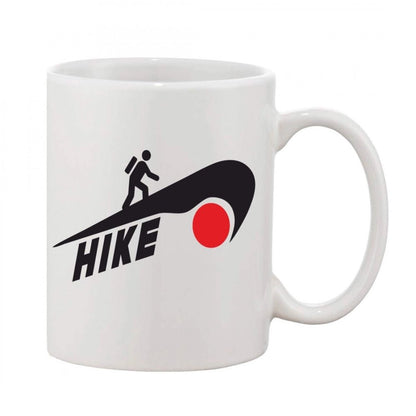 Generic Printed Ceramic Coffee Mug - 1 Pieces, White, 11oz - Aura Living Gear